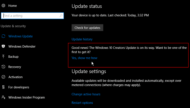 Windows 10 Creators Update Insider Build 15058 para PC já está disponível