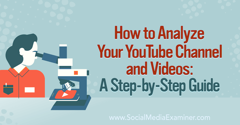 Como analisar seu canal e vídeos no YouTube: um guia passo a passo: examinador de mídia social