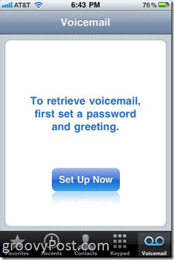 Como corrigir a mensagem de erro do iPhone "Senha incorreta: digite a senha do correio de voz" após a restauração