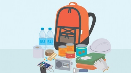 Como preparar um saco de terremoto? O que deveria estar na sacola do terremoto