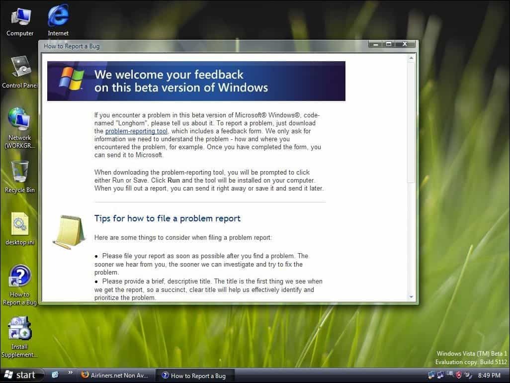 Windows Vista faz 10 anos hoje