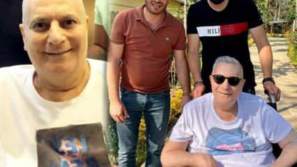 Mehmet Ali Erbil, que iniciou o tratamento com células-tronco, raspou o cabelo! Imagem que assusta os fãs