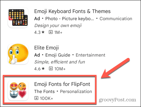 fontes de emoji para aplicativo flipfont