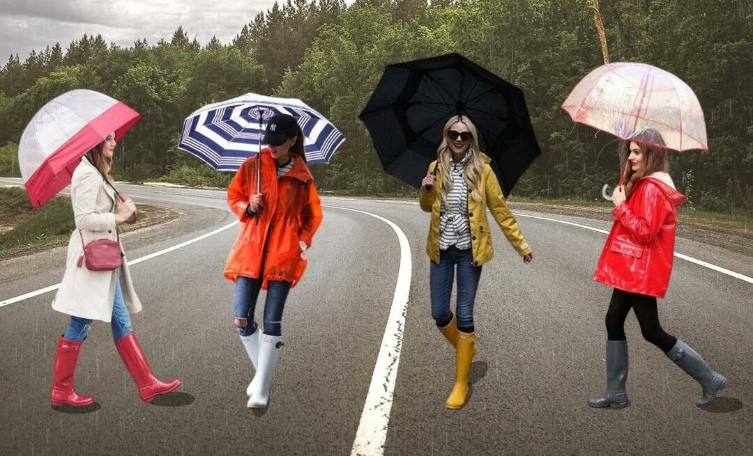 Como combinar botas de chuva? Os modelos e combinações de botas de chuva mais populares