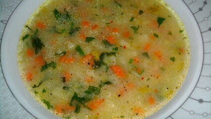 Como fazer sopa de vegetais temperada? A receita temperada de sopa de vegetais