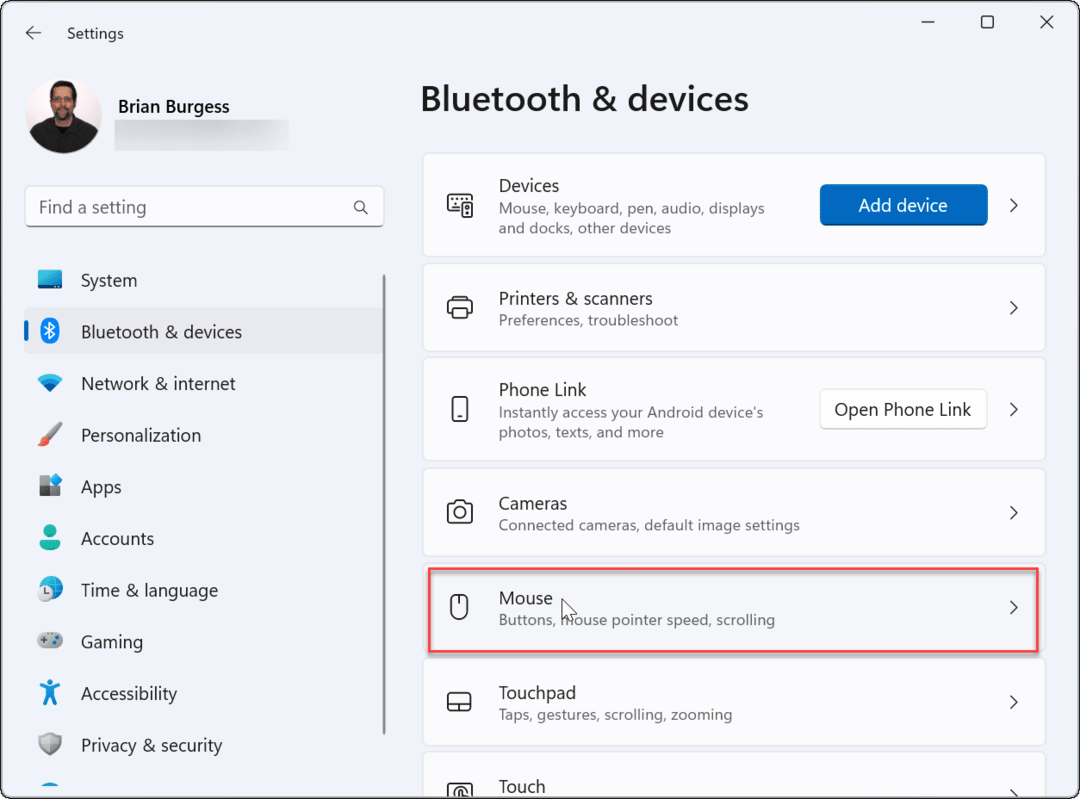 mouse bluetooth e dispositivos