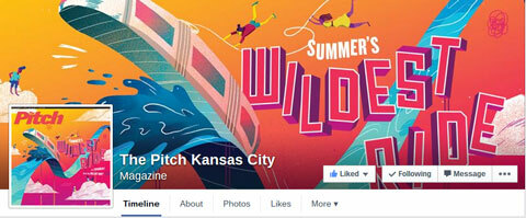 imagem da capa do facebook da cidade de Kansas