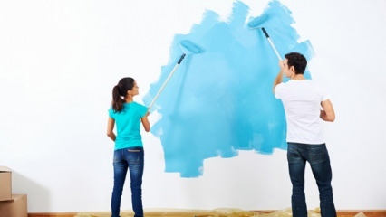 Como pintar e caiar? Como pintar uma casa 1 + 1, por onde começar ao pintar a casa?