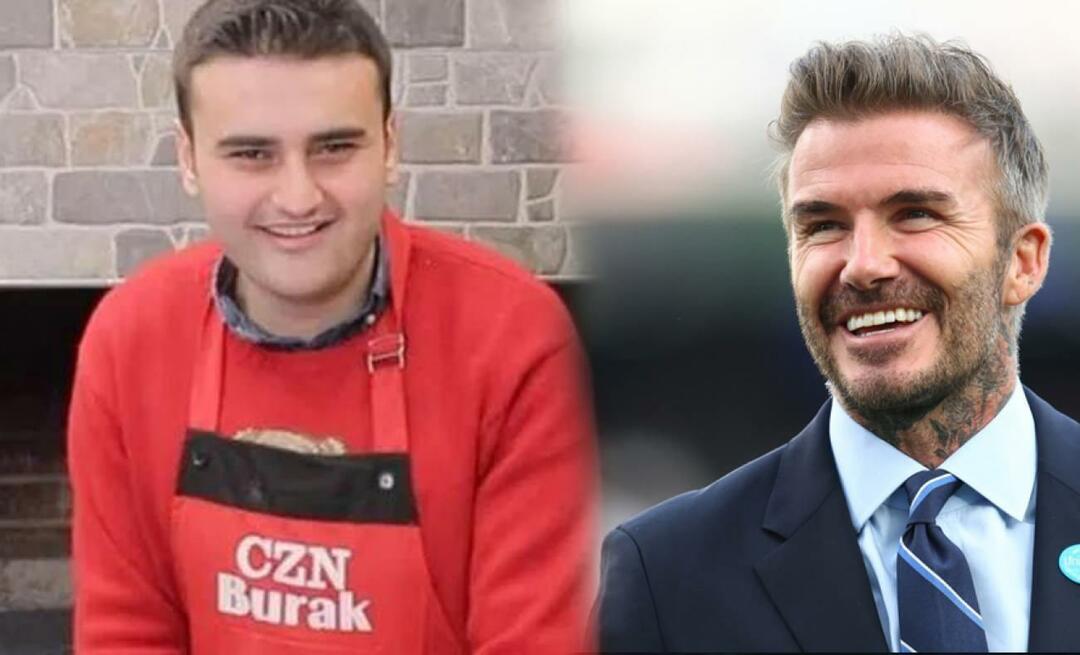 CZN Burak está lado a lado com David Beckham! visita copa do mundo...