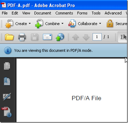 Como criar um arquivo de formato de documento portátil (PDF / A)