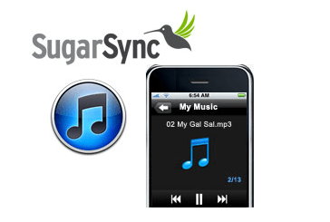 SugarSync + iTunes e iPhone