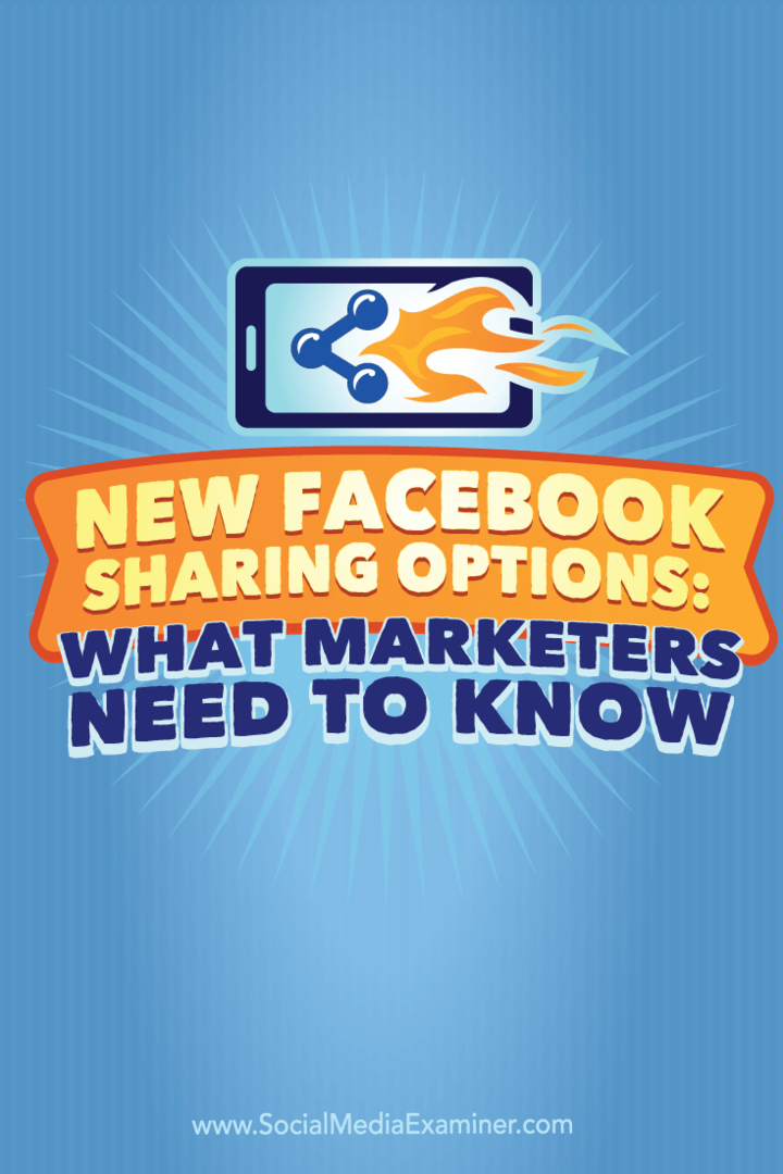 use as opções de compartilhamento do Facebook para aumentar o envolvimento