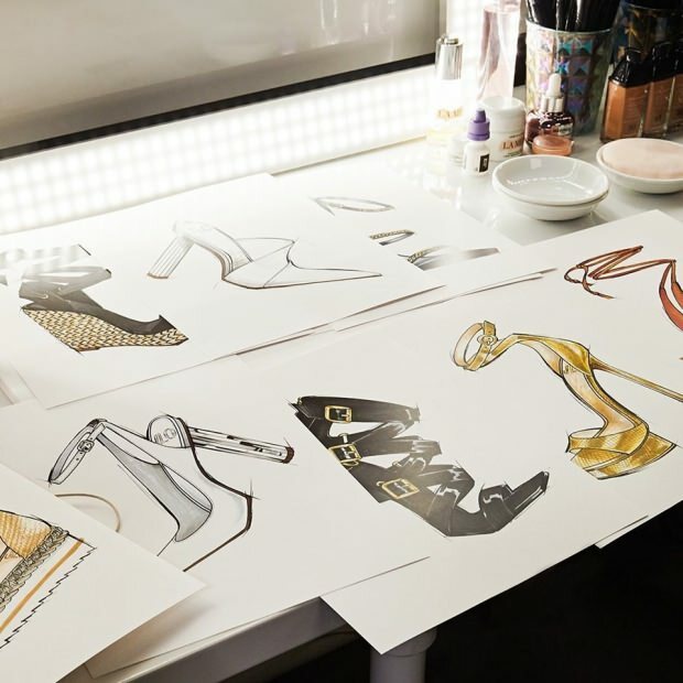Design de sapatos de Jennifer Lopez