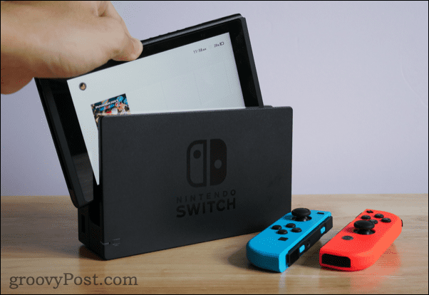 Um exemplo Nintendo Switch