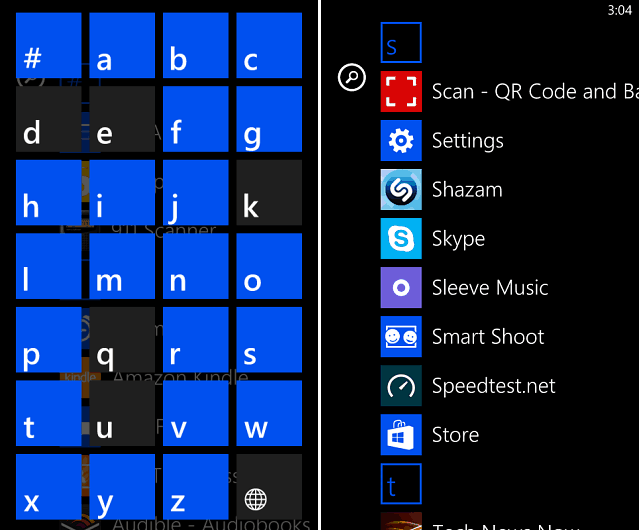 Aplicativos Windows Phone 8