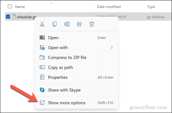 Mostrar opções adicionais no menu de contexto do Windows 11