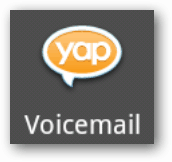 Yap ícone de correio de voz