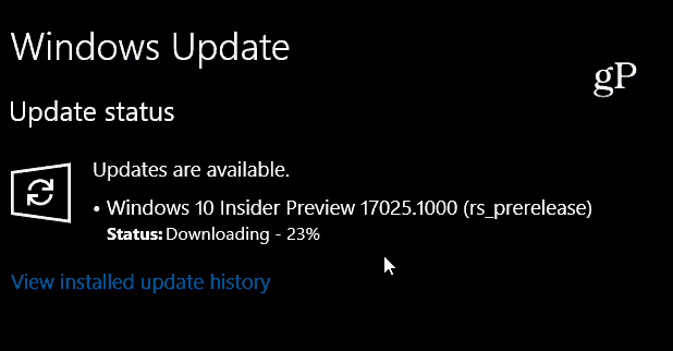 Microsoft lança o Windows 10 Redstone 4 Preview Build 17025