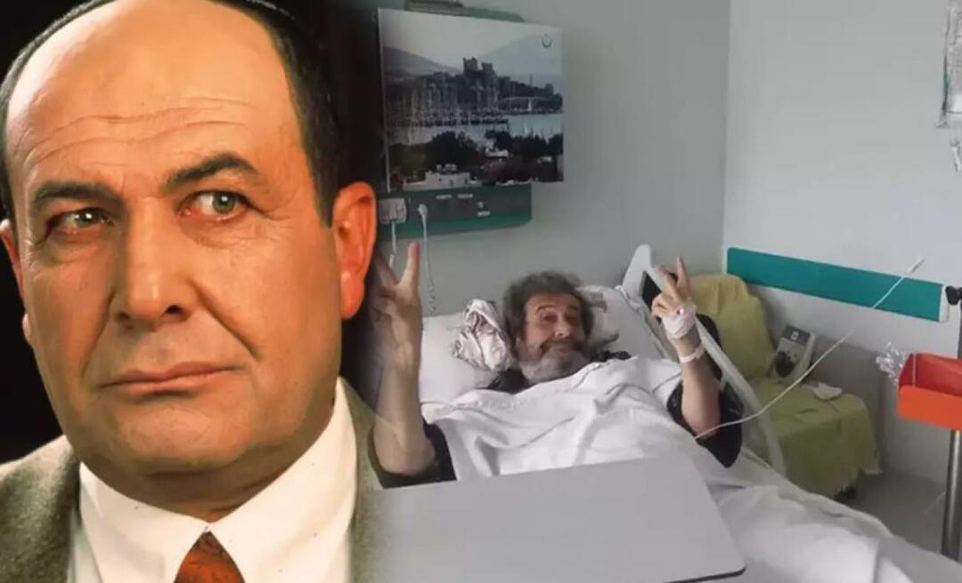 Tarık Papuççuoğlu estava deitado na mesa de operação! Que cirurgia Tarık Papuççuoğlu fez?