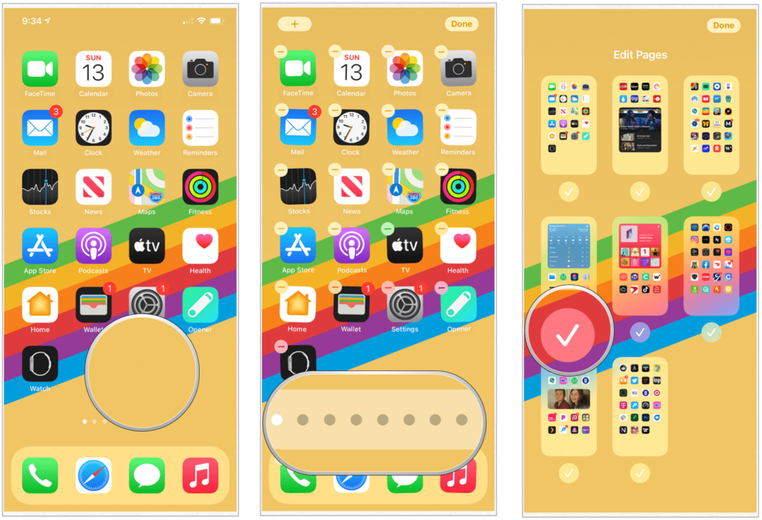 iOS 14 ocultar telas de aplicativos