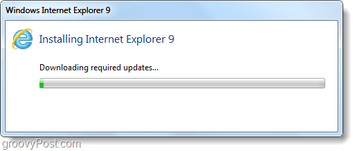 Instalação lenta do Internet Explorer 9 Beta, atualizações, download