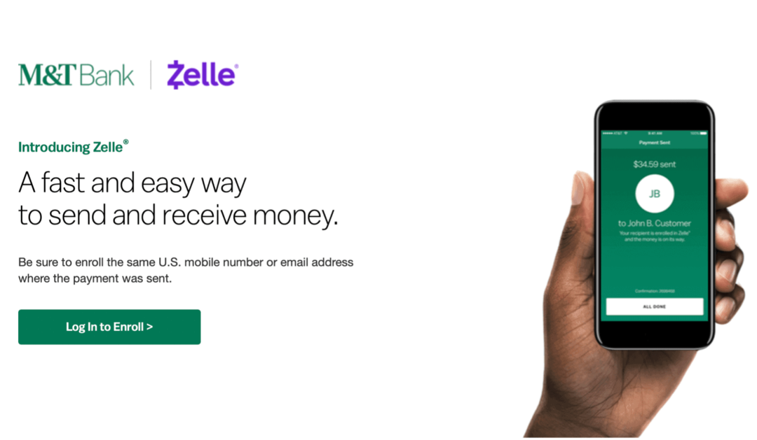 Comece a enviar dinheiro com Zelle 