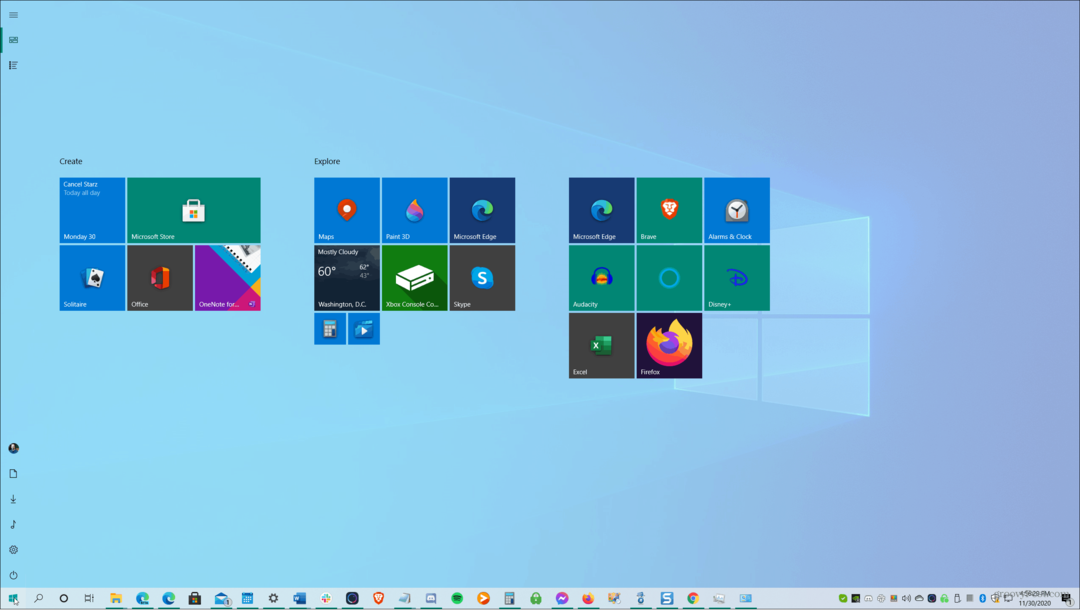 Como tornar o menu Iniciar do Windows 10 em tela inteira