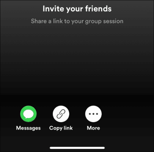  convidar ouvir spotify com amigos