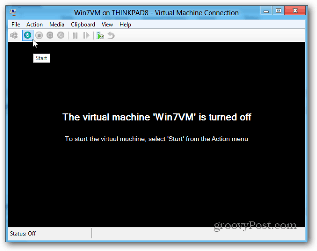Criar uma máquina virtual com Hyper-V no Windows 8