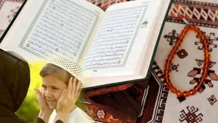 Como isso é feito? Qual é a idade para começar a memorização? Educação Hafiz e memorização do Alcorão em casa