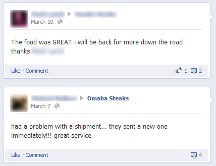 linha do tempo do Omaha Steaks