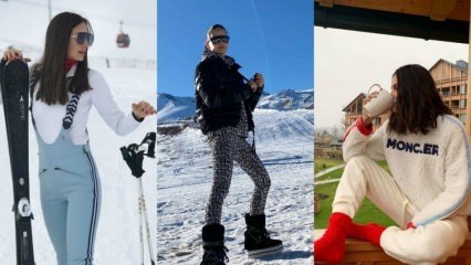 Combinações de férias de inverno no estilo da Dra. Ela nas telas, Yasemin Özilhan