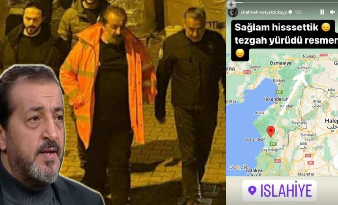 Mehmet Yalçınkaya foi pego em um terremoto em Gaziantep! Ele descreveu os momentos de medo: "Sentimo-nos sólidos"