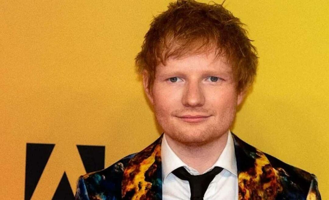Campanha incrível do cantor mundialmente famoso Ed Sheeran! Isso me fez desistir
