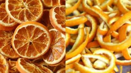 Como a laranja é seca? Métodos de secagem de frutas e vegetais em casa
