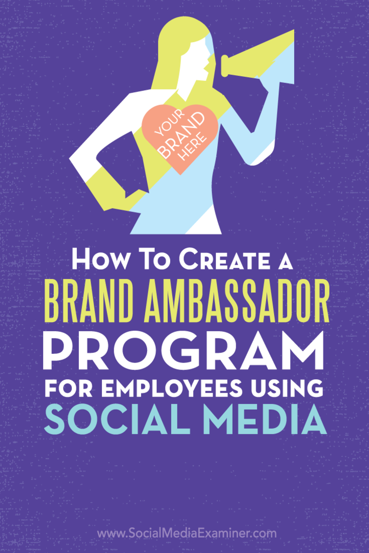 Como criar um programa de embaixador de marca para funcionários que usam mídias sociais: examinador de mídias sociais