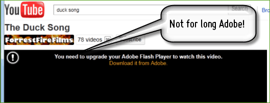 Assista ao YouTube sem instalar o Adobe Flash Player