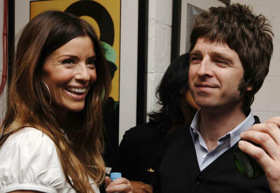 Noel Gallagher e Sara Macdonald