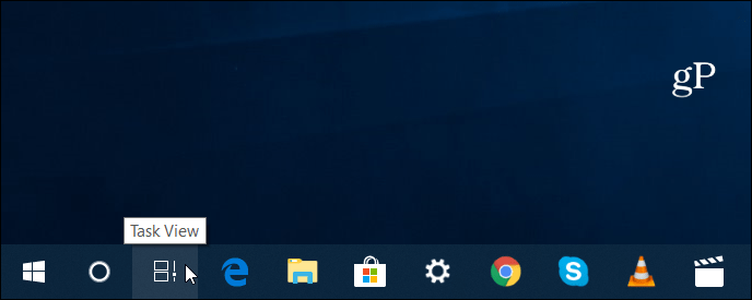 Ícone da linha do tempo Windows 10