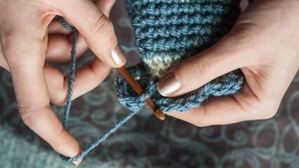 Como começar a tricotar? Método de costura fácil