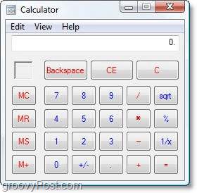 calculadora antiga do windows vista