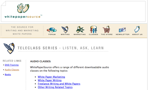 whitepaper source audio classes