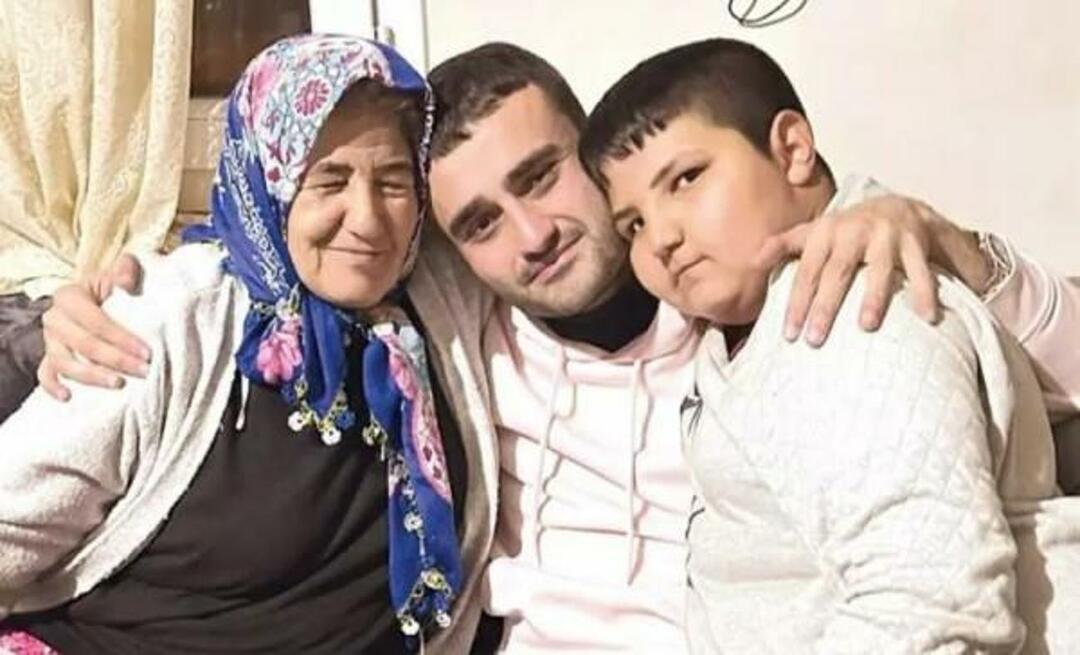 CZN Burak visitou a mãe de Taha Duymaz!