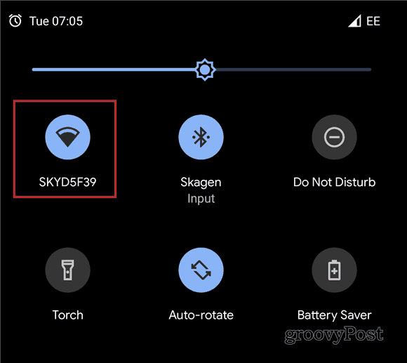 Android 10 compartilhar código QR WiFi