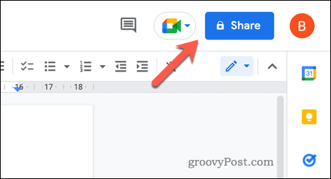 Configurando suas configurações de compartilhamento do Google Docs