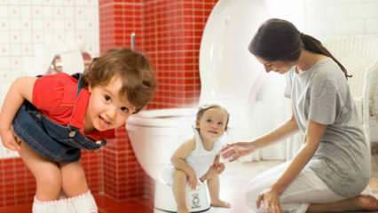 Como colocar fraldas nas crianças? Como as crianças devem limpar o banheiro? Treinamento de banheiro ..