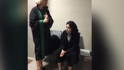 Asena Atalay foi vista pela primeira vez no tribunal