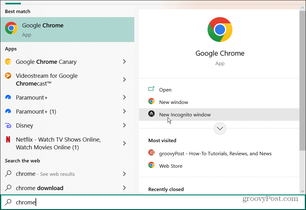 Baixe o erro de rede com falha no Chrome