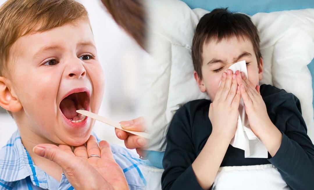 Como as crianças ficam com dor de garganta? O que é bom para infecção de garganta em crianças?