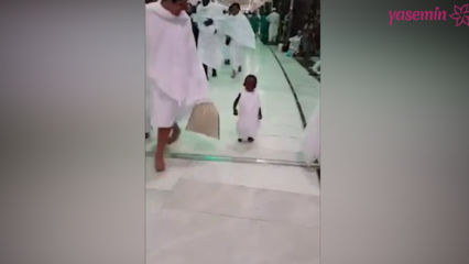 Quebrou um recorde nas mídias sociais! A adoração do menino no Hajj